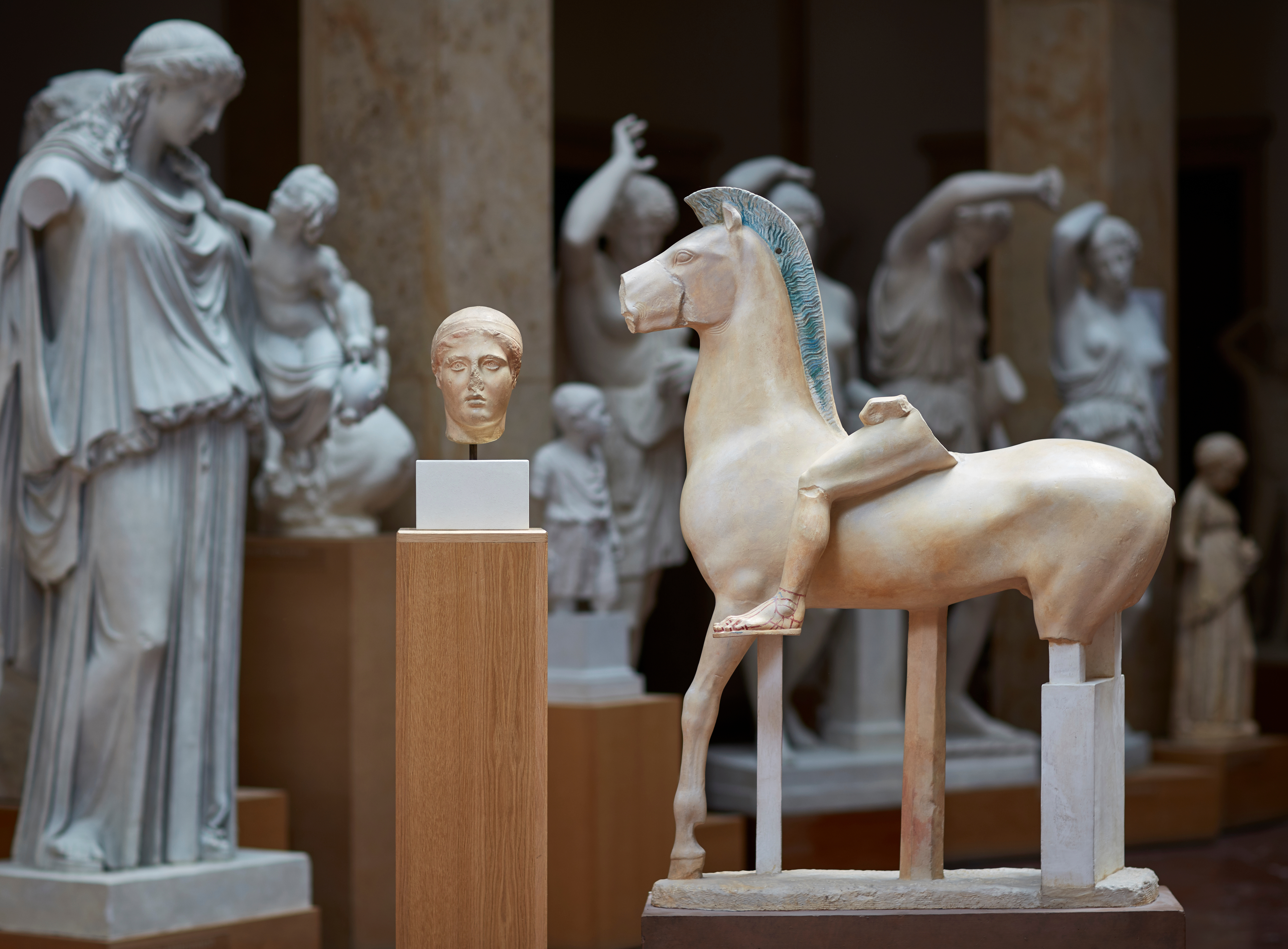 Archaische Reiterstatue | Online-Sammlung | Museum für